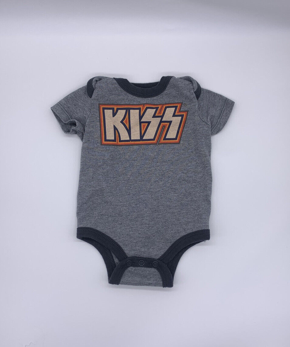 KISS Logo Infant Bodysuit for Mini Rockers