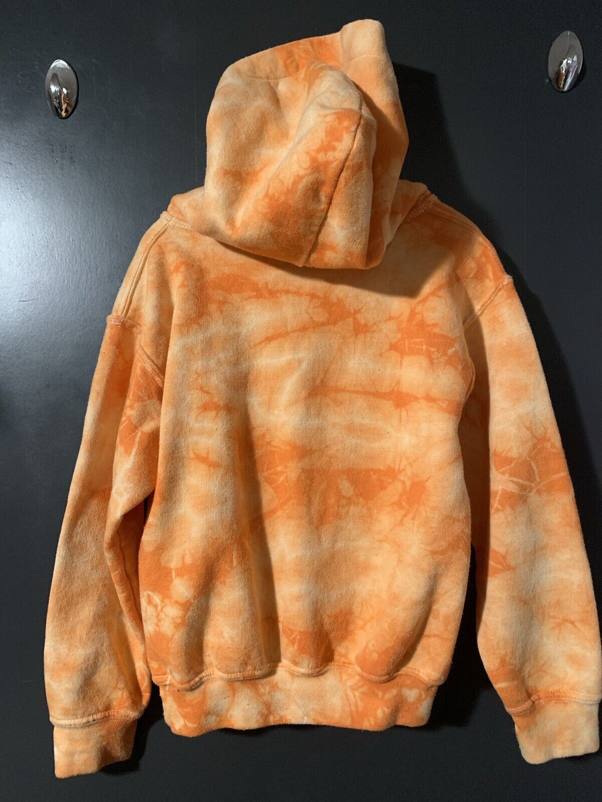 Authentic Walt Disney World Toddler/Kid XS - 1928 Tie Dye Hoodie Orange Sweater