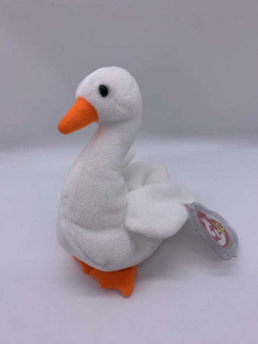 Ty Beanie Babies Gracie The Swan - Vintage 4th Generation