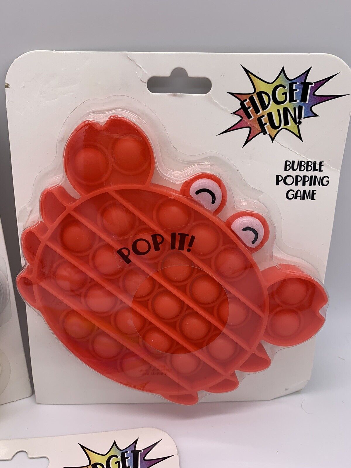 New! Popsicle, Rainbow And Crab Fidget Fun! Push Pop It Bubble Popping Game