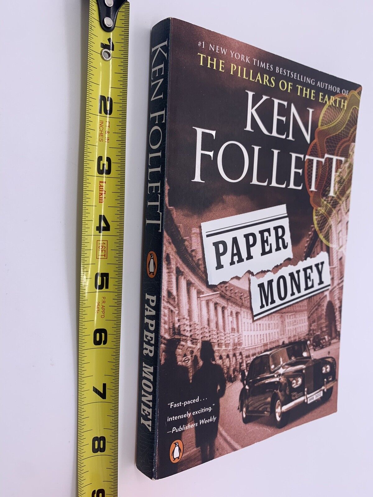 Paper Money : A Novel by Ken Follett (2018, Trade Paperback)