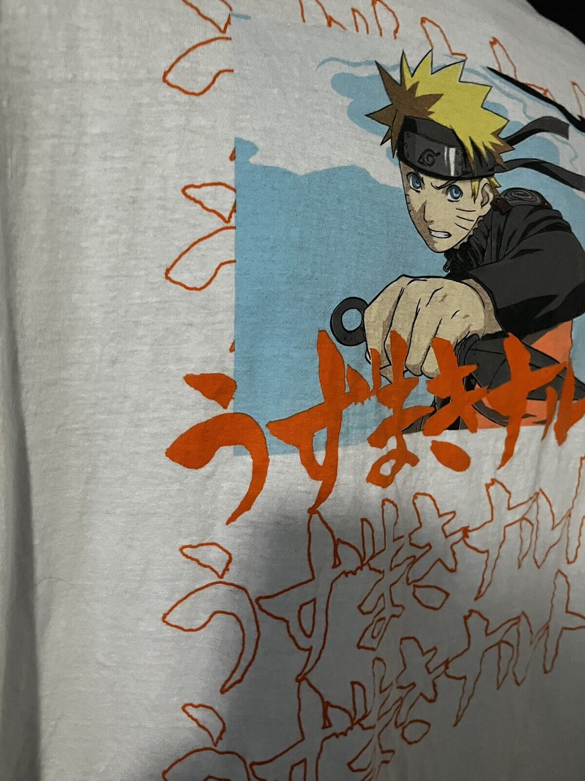 Naruto Shippuden Collection T-Shirt Graphic White Shirt Sleeve Crew