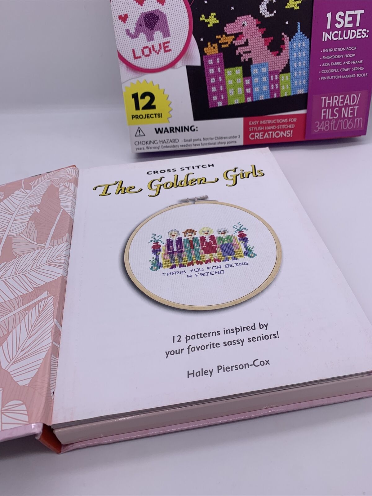 Cross Stitch Kits-The Golden Girls, Stylish Hand-Stitch Creations 24 Projects