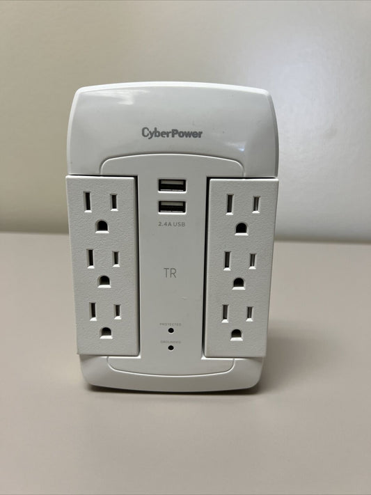 CyberPower P6WSU Wall Tap Surge Protector