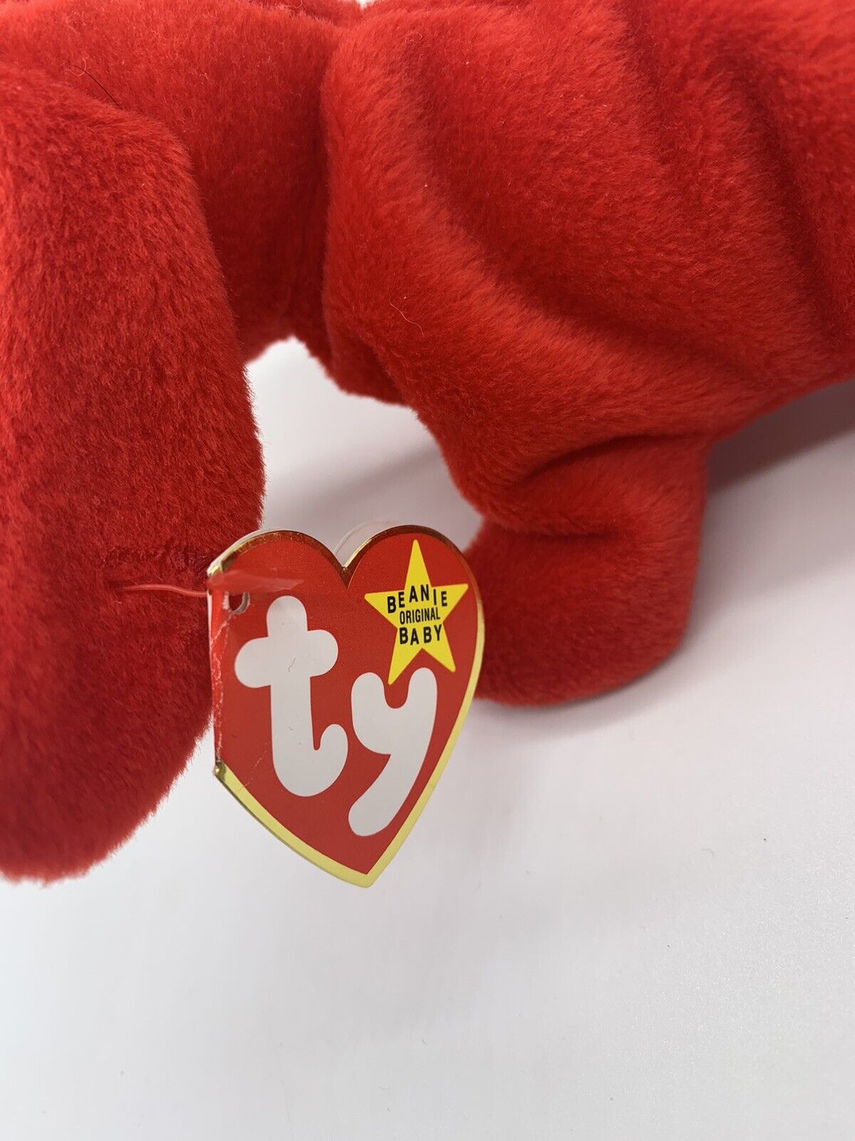 Beanie Baby "Rover", style 4101, with tags, 1996. Generation 3/4 Retired