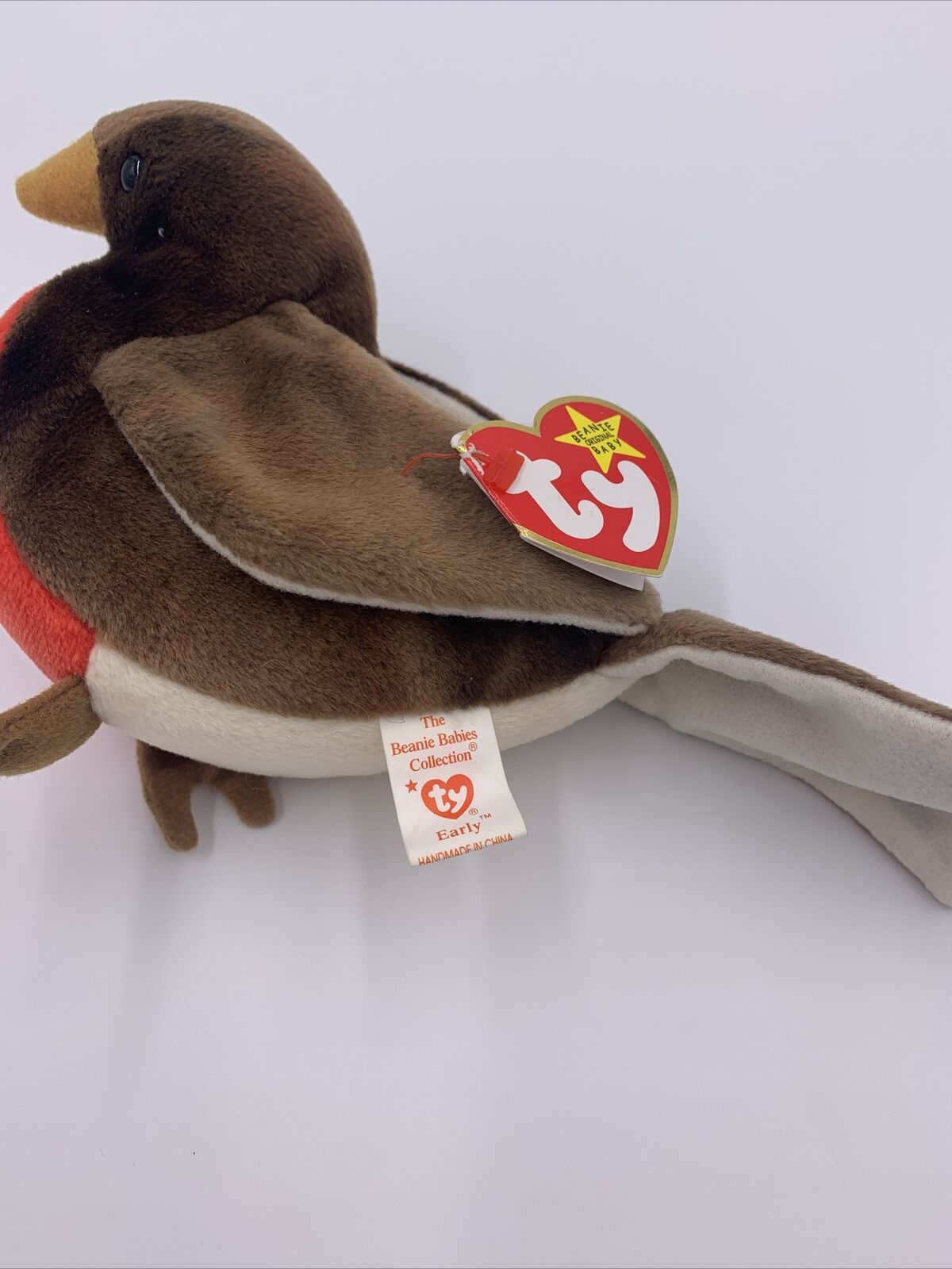 EARLY THE ROBIN BIRD #4190 BEANIE BABY MWMT