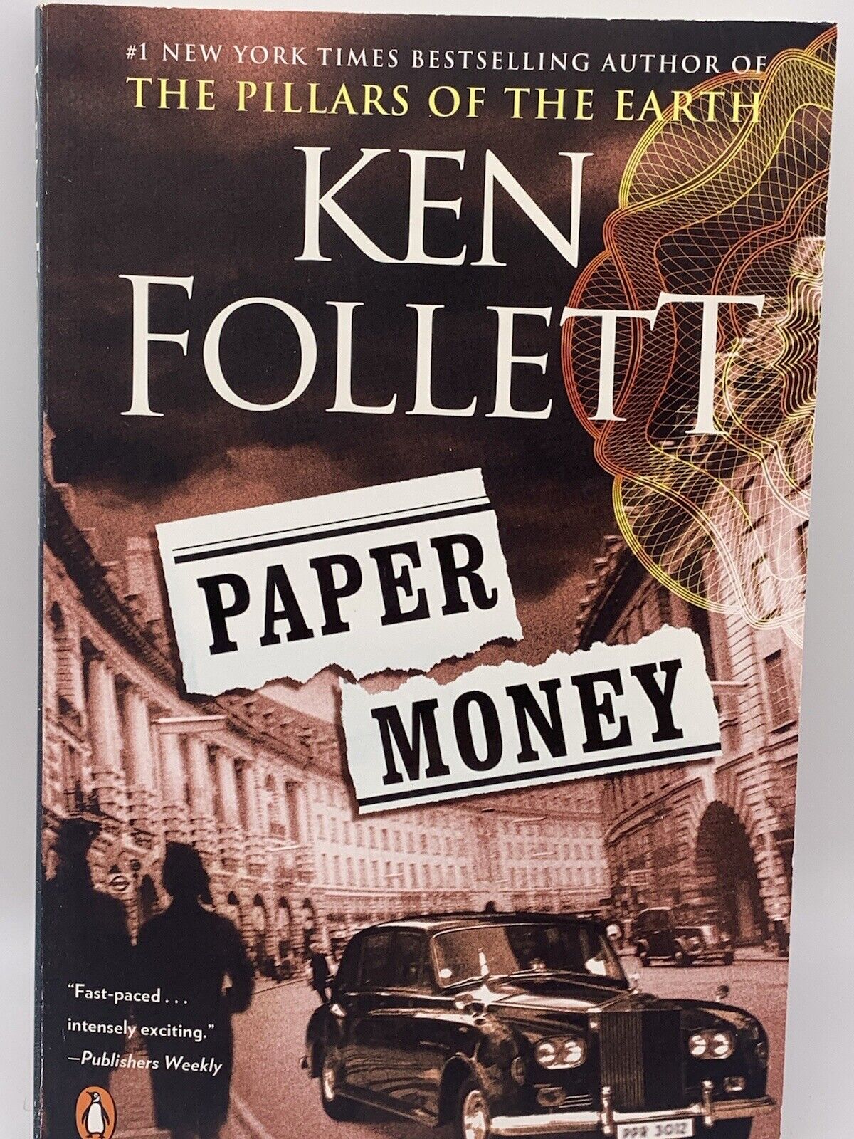 Paper Money : A Novel by Ken Follett (2018, Trade Paperback)