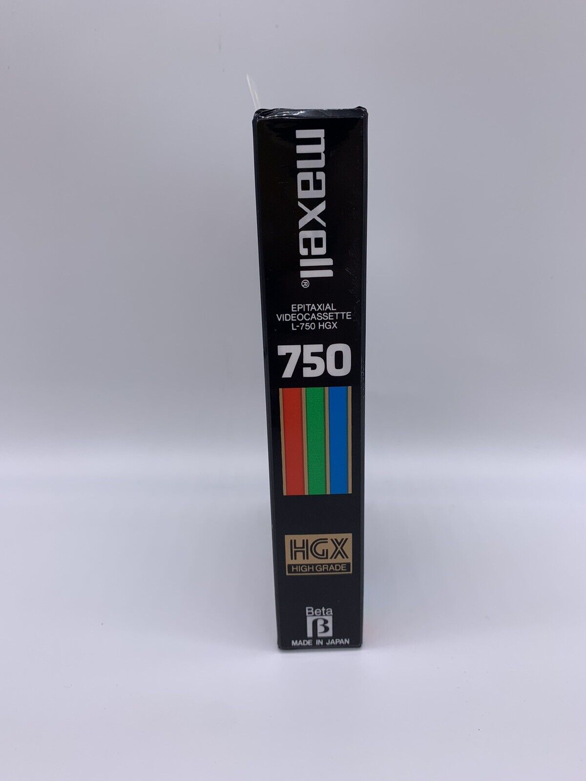 Maxell Orig Sealed Epitaxial L750 HGX High Grade BETA Blank VideoTape NEW Retro