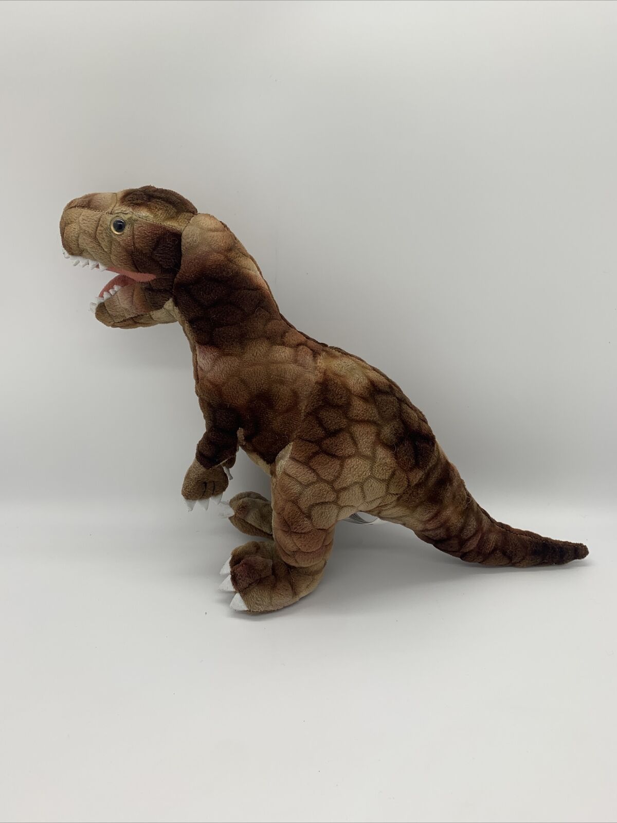 Jurassic World Plush Stuffed Dinosaur Brown Tyrannosaurus T-Rex Toy Factory