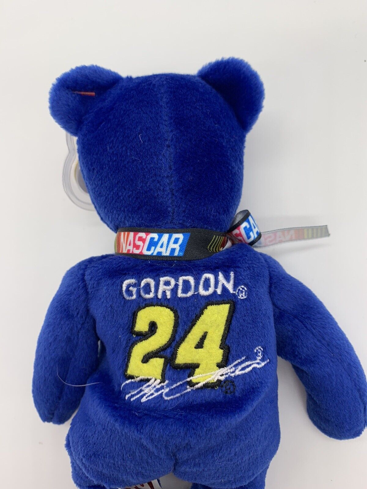 NASCAR Jeff Gordon #24 Dupont MotorSports Advertising Ty Beanie Babies Bear