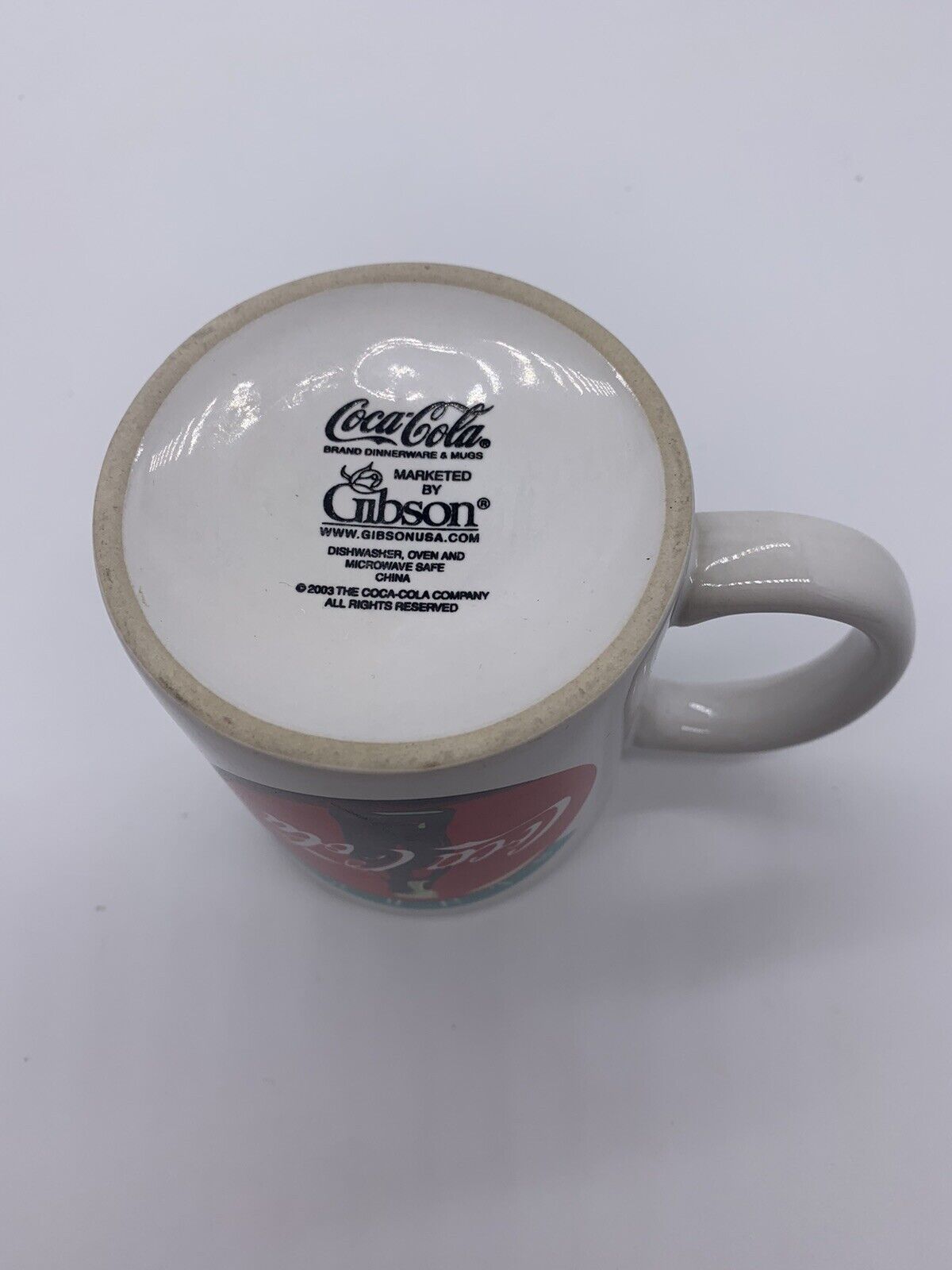 Vintage 2003 Gibson “Always Coca Cola” Coffee Mug Home Coffee & Tea Accessories