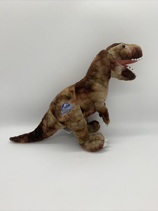 Jurassic World Plush Stuffed Dinosaur Brown Tyrannosaurus T-Rex Toy Factory