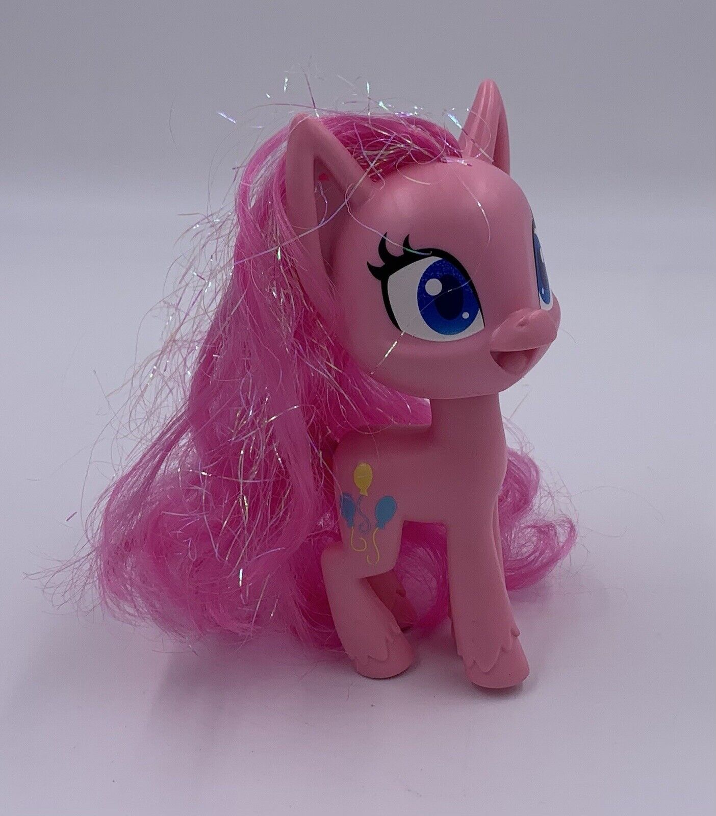 Hasbro My Little Pony Pinkie Pie Figure - 5.5" with Brushable Tinsel Hair (2019)