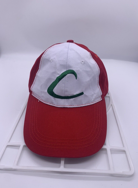 Pokémon Ash Ketchum - Cosplay Hat - Adult Embroidered Adjustable Cap