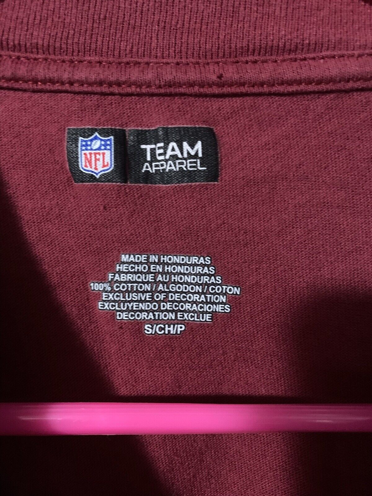 NFL Team Apparel Washington Redskins Lightweight Long Sleeve Men Fashion Shirt